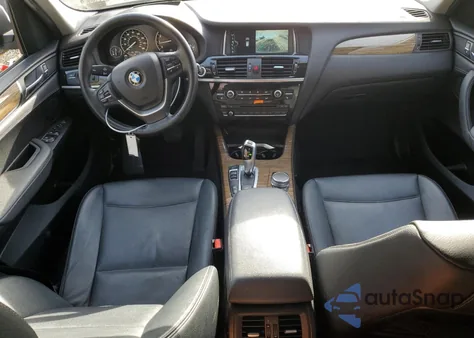 2017 BMW X3 xDrive28I из США, поврежденный, VIN 5UXWX9C39H0T17544